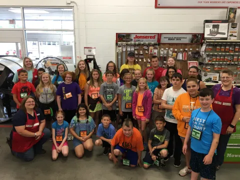 Tractor Supply and all 4-H campers