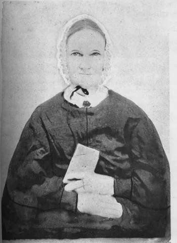 Caption:  Mary Ann McPheron George (Mrs. Parnick George)