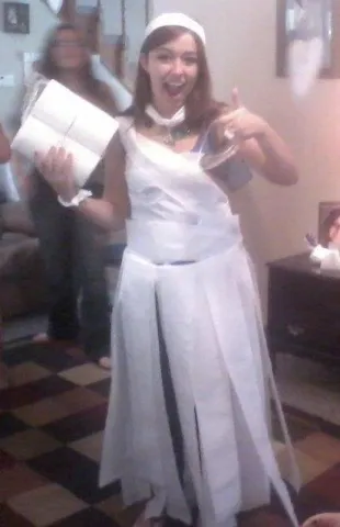 Toilet Paper Bride