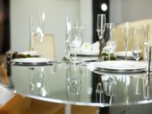 A Mirrored Dinner Table created by HUC