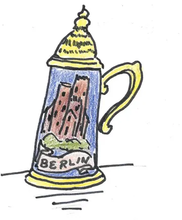 German Beer Stein