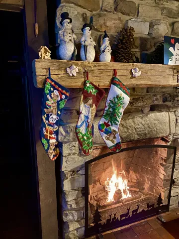 The Christmas stocking is one of many old traditions still being carried out today.