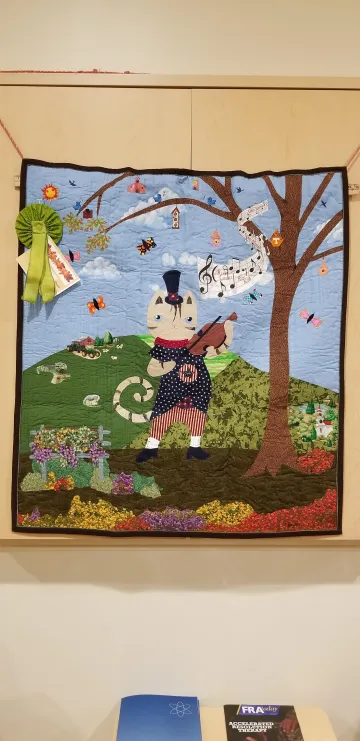 Jo Ann Clarke Dean and Barbara Hoff - Best Themed Quilt a Jo Ann Clarke Dean photograph