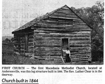 Macedonia Methodist Church at Andersonville